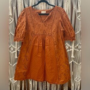 Universal Thread Terracotta Dress. Size L Never worn